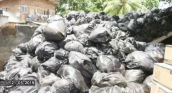 Kurunegala hospital garbage to be disposed 
