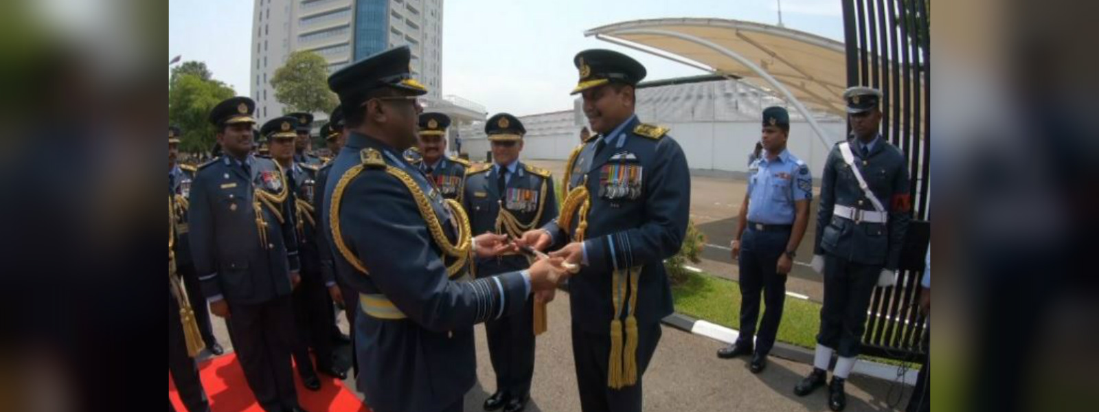 Former Air Force Commander hands over duties