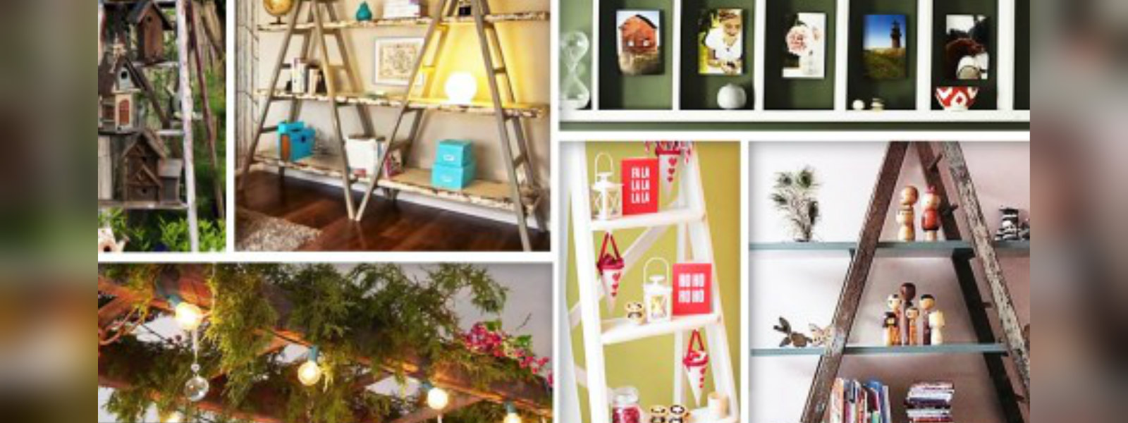 5 Ways to Decorate With Vintage Ladders...