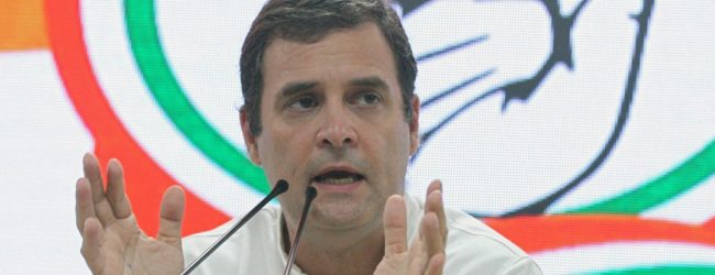 Will Rahul Gandhi resign after throwing Congress party into chaos after the massive loss ?