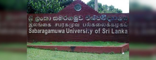 Sabaragamuwa University to reopen on May 21st