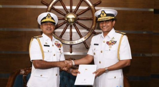 New Chief of Staff for Sri Lanka Navy 