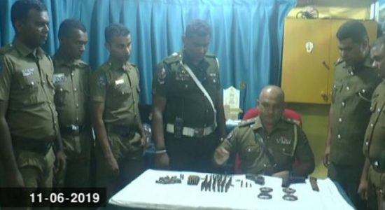 Cache of ammunition and firearm discovered