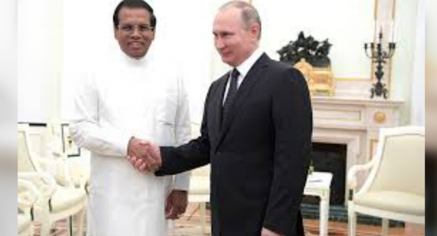 President invites Putin to Sri Lanka