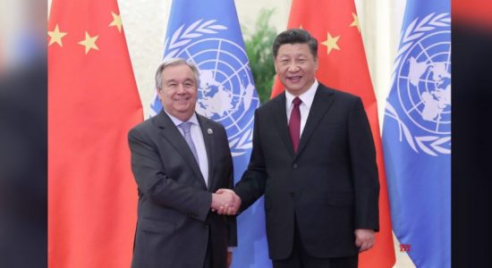 Chinese President meets UN Secretary-General