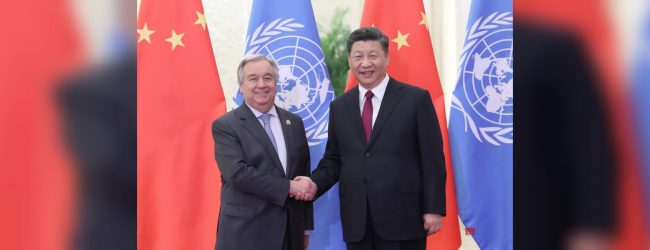 Chinese President meets UN Secretary-General