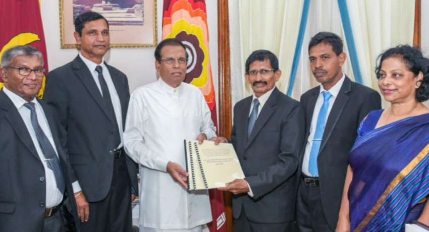 PCoI on corruption in state institutions hands over its interim report to President