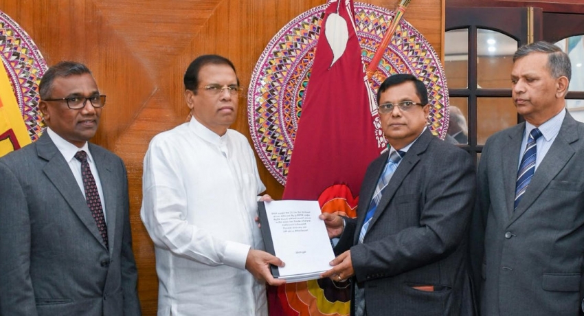 Report on April 21st terror attack handed over to President