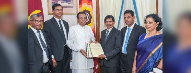 PCoI on corruption in state institutions hands over its interim report to President