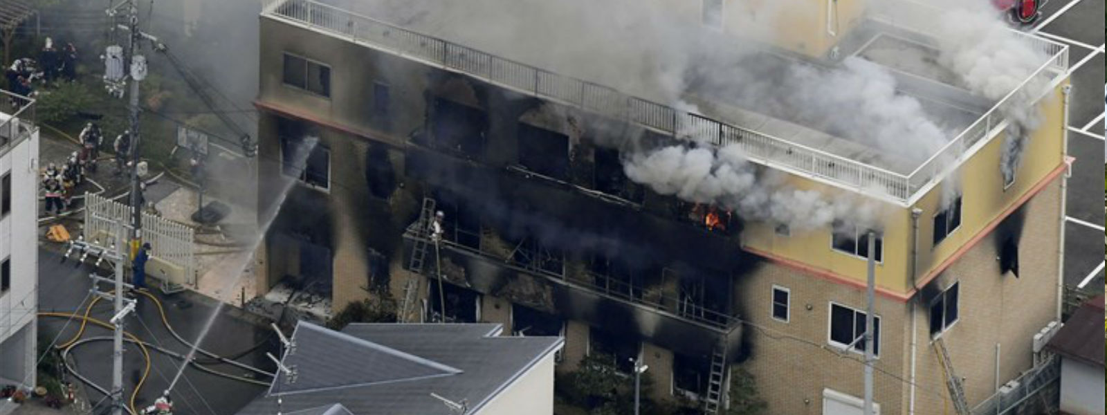 Several feared dead in Kyoto animation studio fire