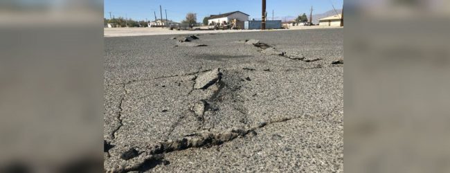 Strong earthquake hits California