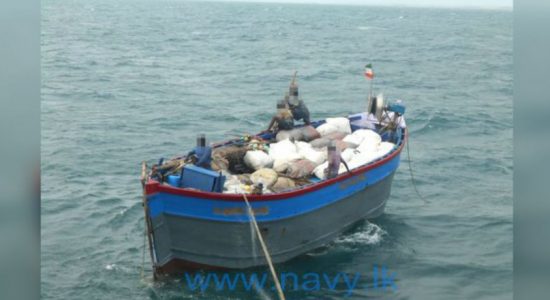 2379kg of Beedi leaves nabbed by Navy 