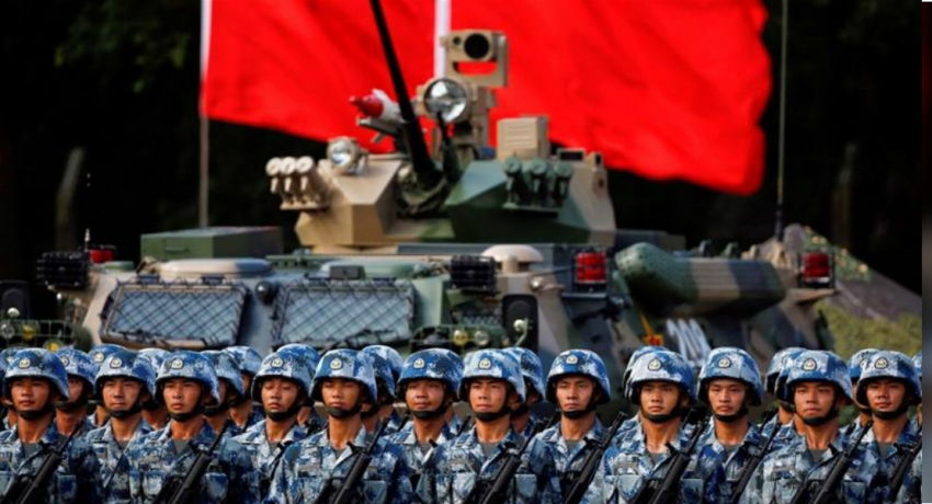 China rotates new batch of troops into Hong Kong