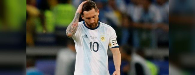Messi banned from internationals for three months