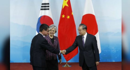 China, Japan, SK foreign ministers meet in Beijing