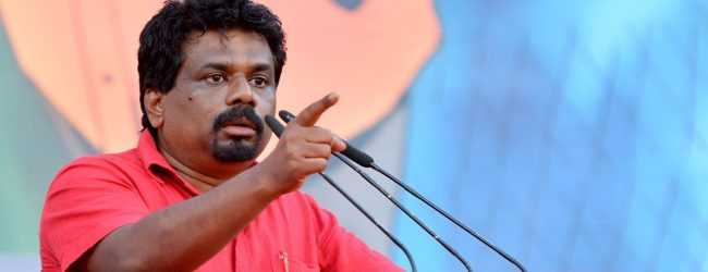 Anura Kumara named Presidential candidate of National Peoples Power