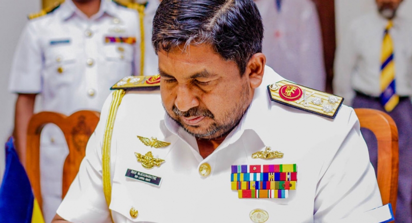 Chief of Defence Staff Admiral Ravindra Wijegunaratne’s tenure extended