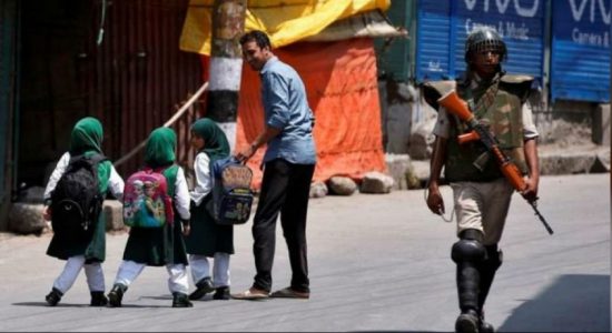 Kashmir schools,offices reopen amid tight security