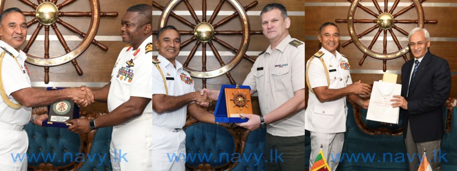 Several defence heads call on Navy Commander