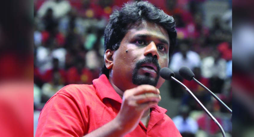 JVP Presidential candidate’s promise to conduct civilized politics