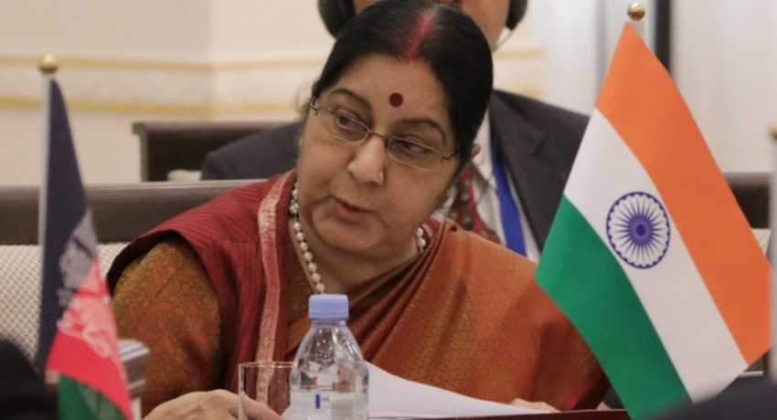 Former Indian External Affairs Minister Sushma Swaraj Passes Away 0475