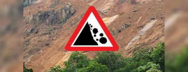Landslide early warning for Ratnapura and Matara