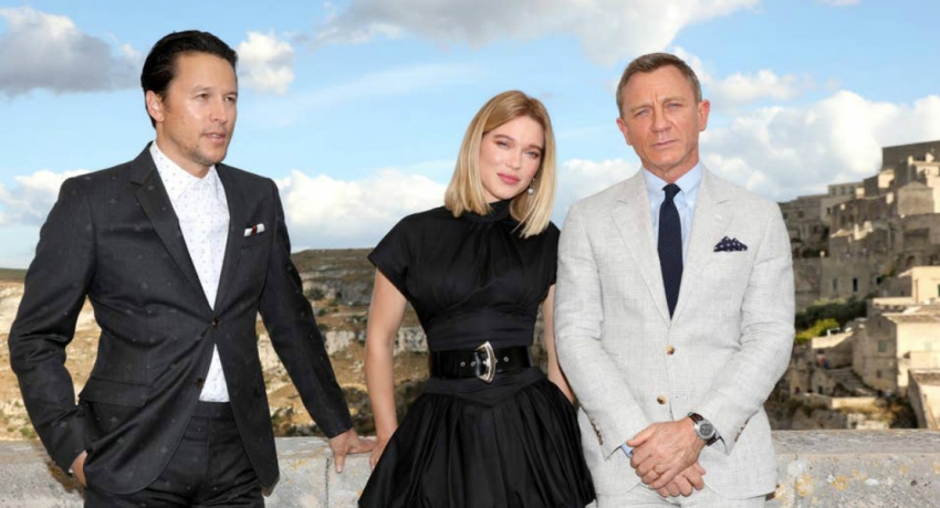 Daniel Craig arrives in Italy for new James Bond film