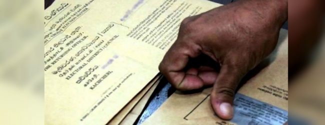 1192 to cast postal votes for Elpitiya PS elections