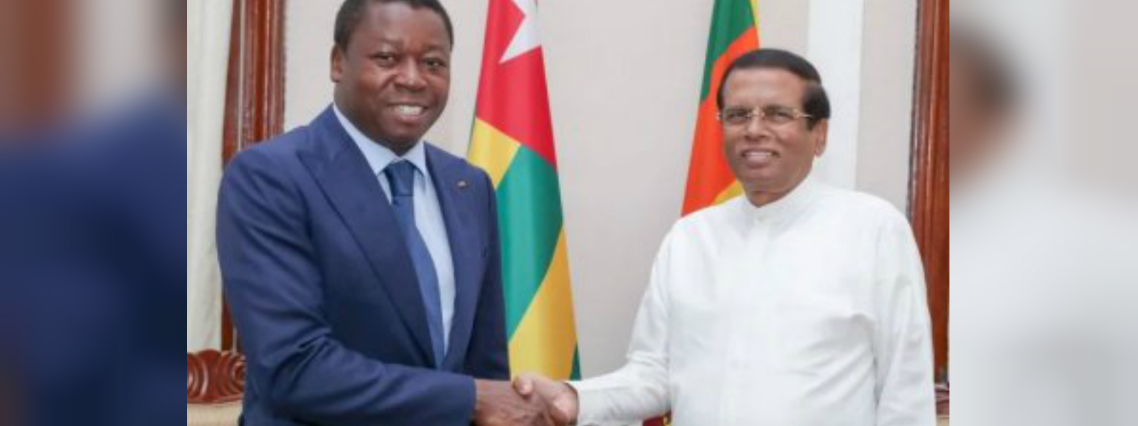 President of Togo calls on President Sirisena