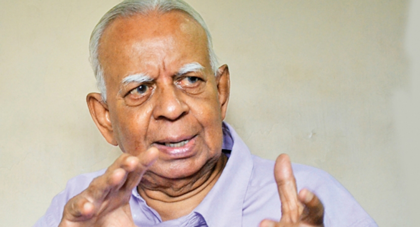 “Sri Lankan economy is on the brink of a disaster” : R. Sampanthan