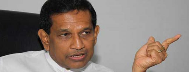 Special meeting at Rajitha Seneratne's residence