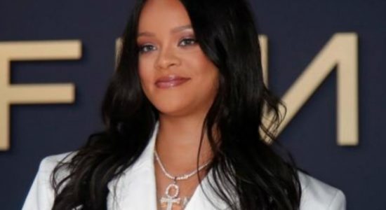 Rihanna stages fashion show for exclusive Amazon release