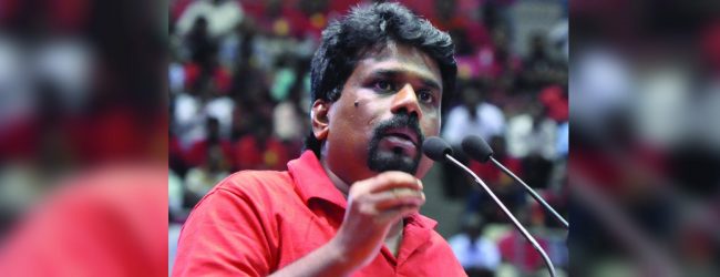 Anura K's promise to conduct civilized politics 