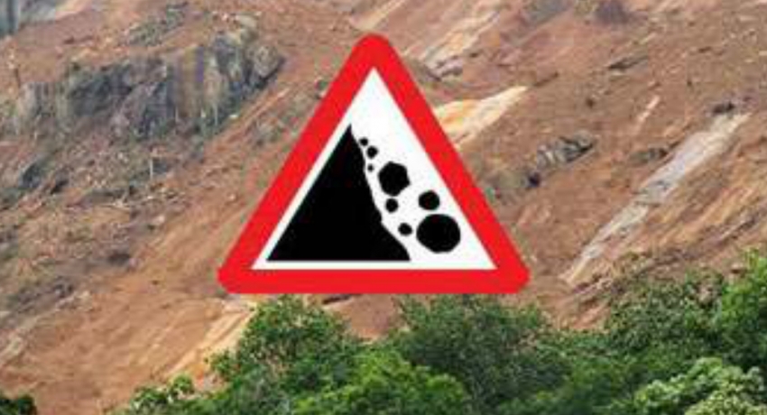 Early landslide warning issued to 3 districts