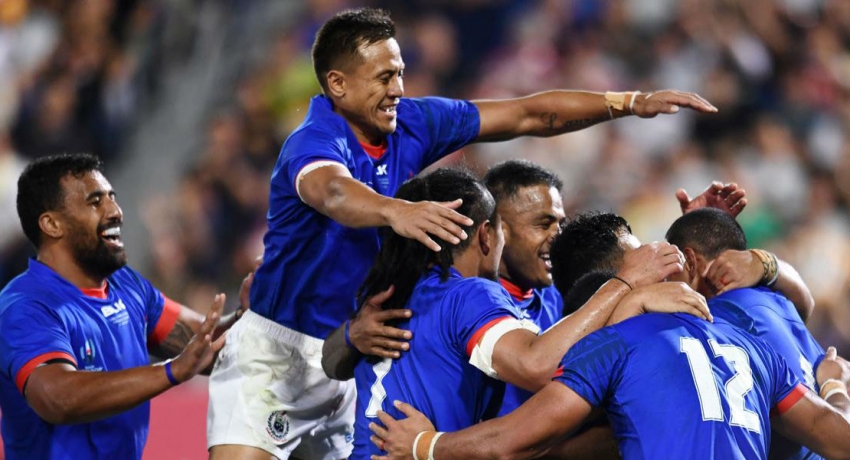 WATCH : Samoa exploit tired Russians to secure bonus-point win