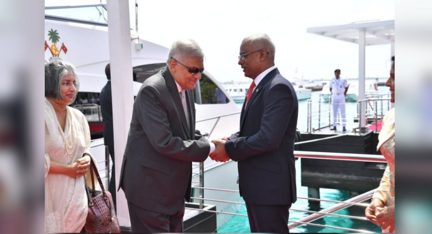 PM Wickremesinghe departs for Maldives