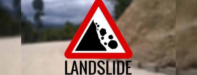 Early landslide warning for 3 districts