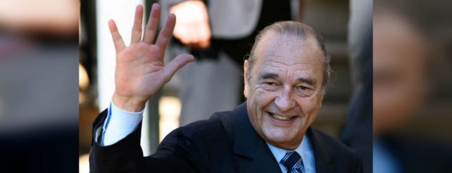 Former French president Jacques Chirac dies