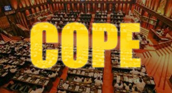Another special COPE report to be presented in parliament