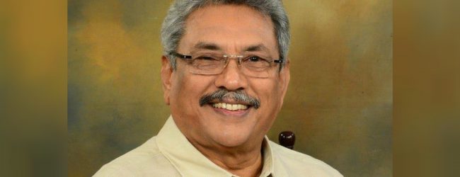 Gotabaya R. engages in religious observances