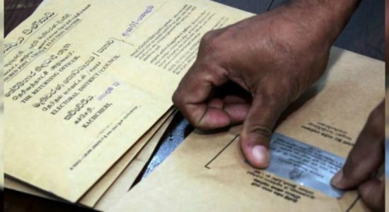 Postal ballot papers handed over to post offices today