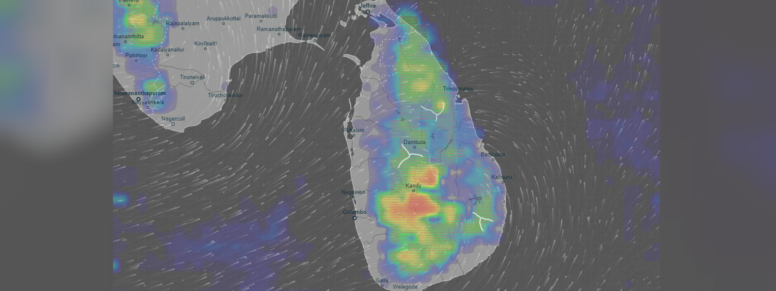 Amber alert for heavy rain and lightning 