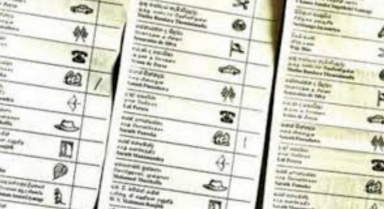Presidential ballot papers being prepared 