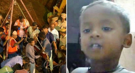 Tamil Nadu toddler trapped in a borewell dies 