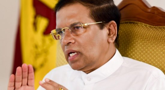 President Sirisena commended for his service