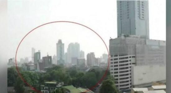 Air quality levels in Colombo down from 150 to 60 