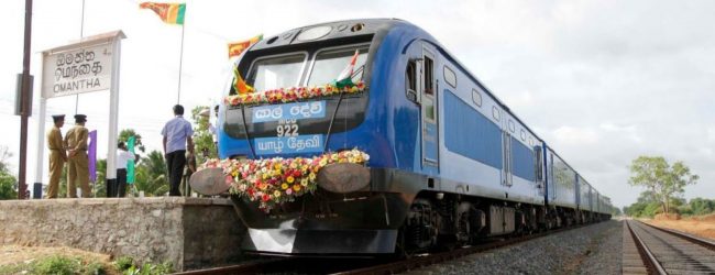 Northern railway line operations restored