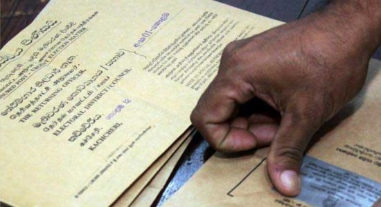 2 police complaints regarding postal voting