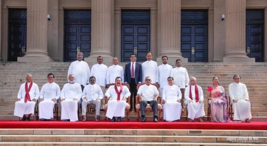 First cabinet meeting of the new govt tomorrow