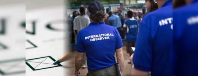 International observers commence activities